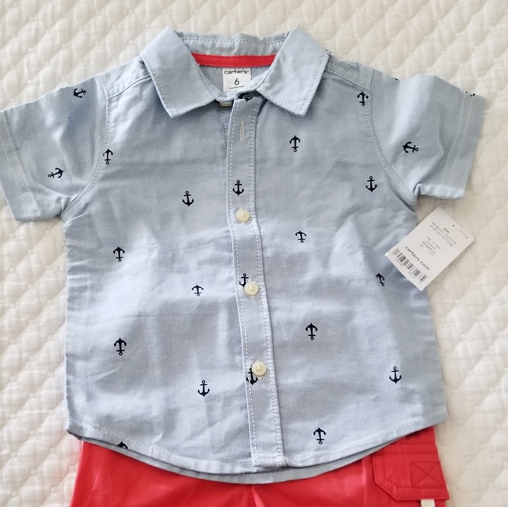 Beautiful baby boy carters outfit